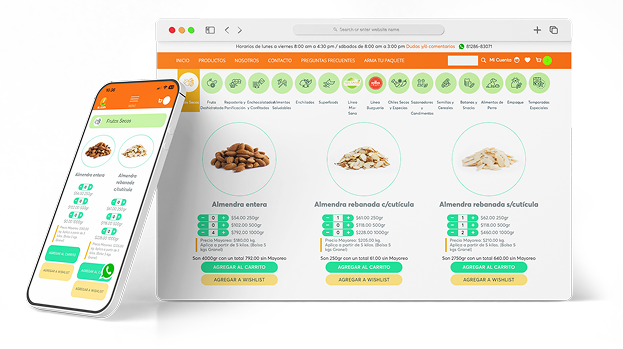 Proyecto El Edén mockup
